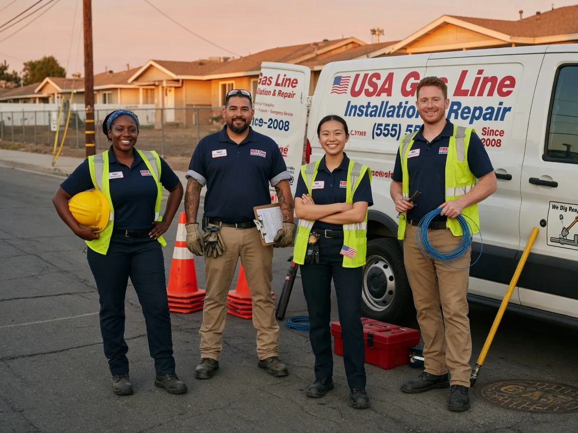 Gas Line Installation company in Check, VA